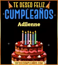 GIF Te deseo Feliz Cumpleaños Adilenne